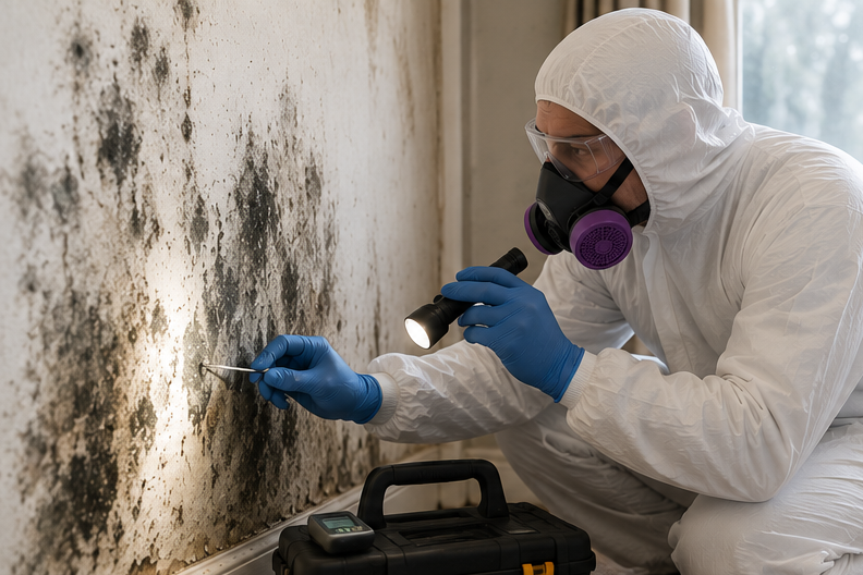Mold inspection and testing services